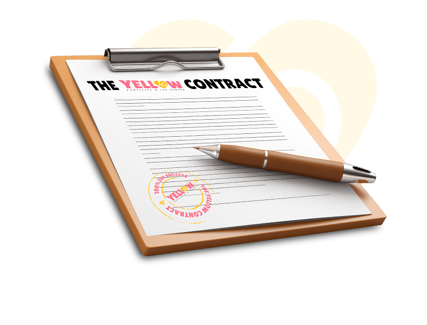 The Yellow Contract clipboard with pen