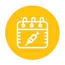 Hormonal injections for 10–12 days
